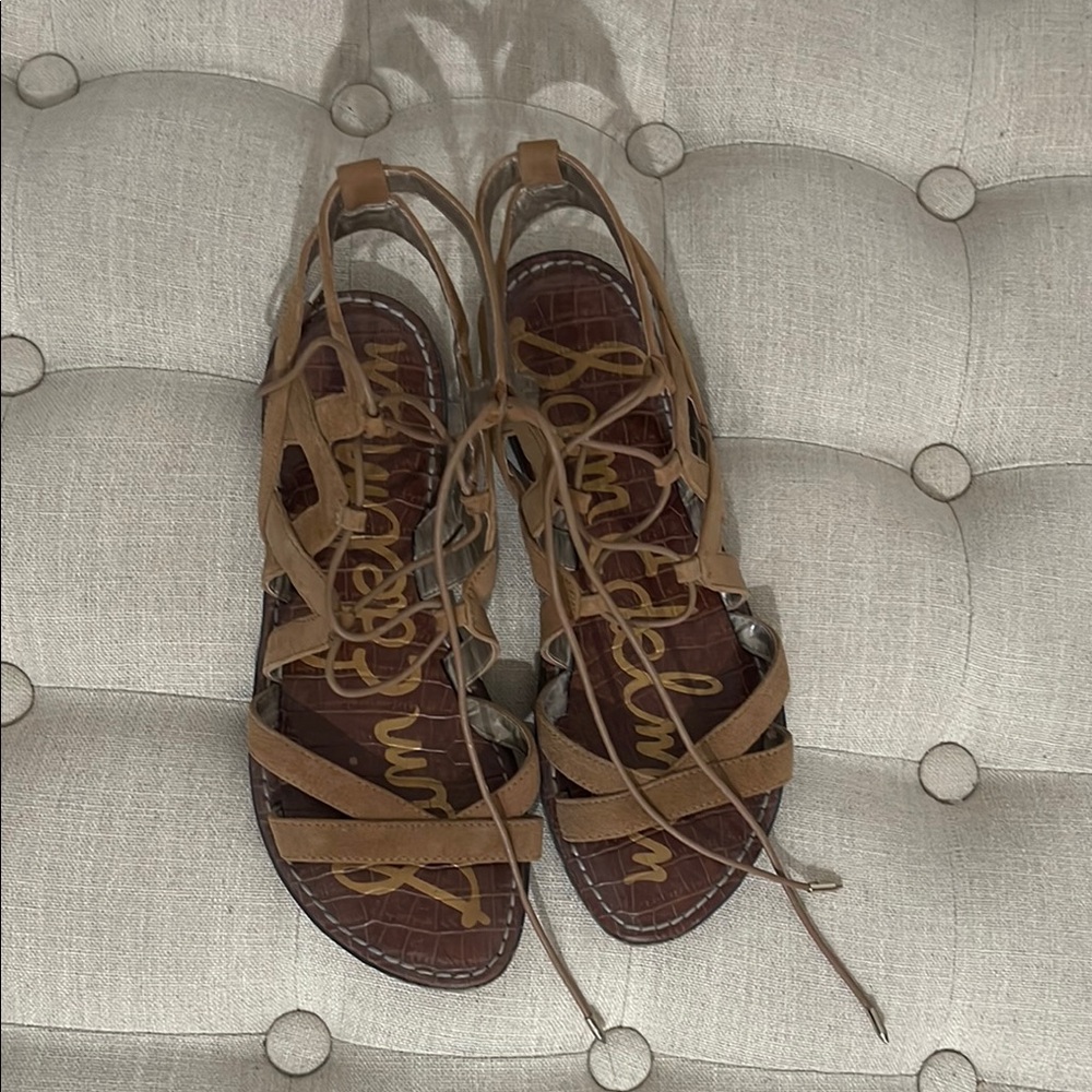 Sam Edelman Brown Gladiator Sandals
